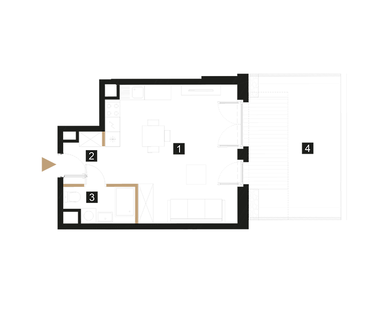 flat layout